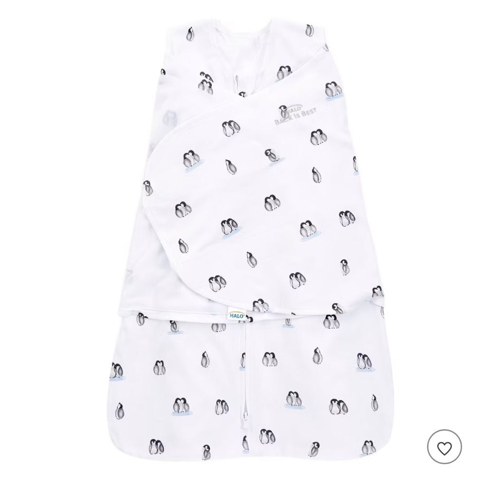 HALO Baby Innovations Sleepsack 100% Cotton Swaddle Wrap size newborn